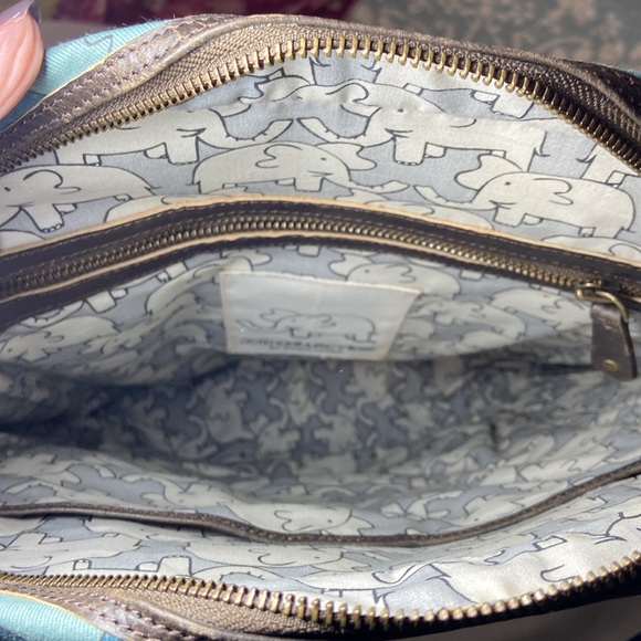 NWT ZH Collection by Sanaa Hyder Elephant Tote Bag - Picture 6 of 8